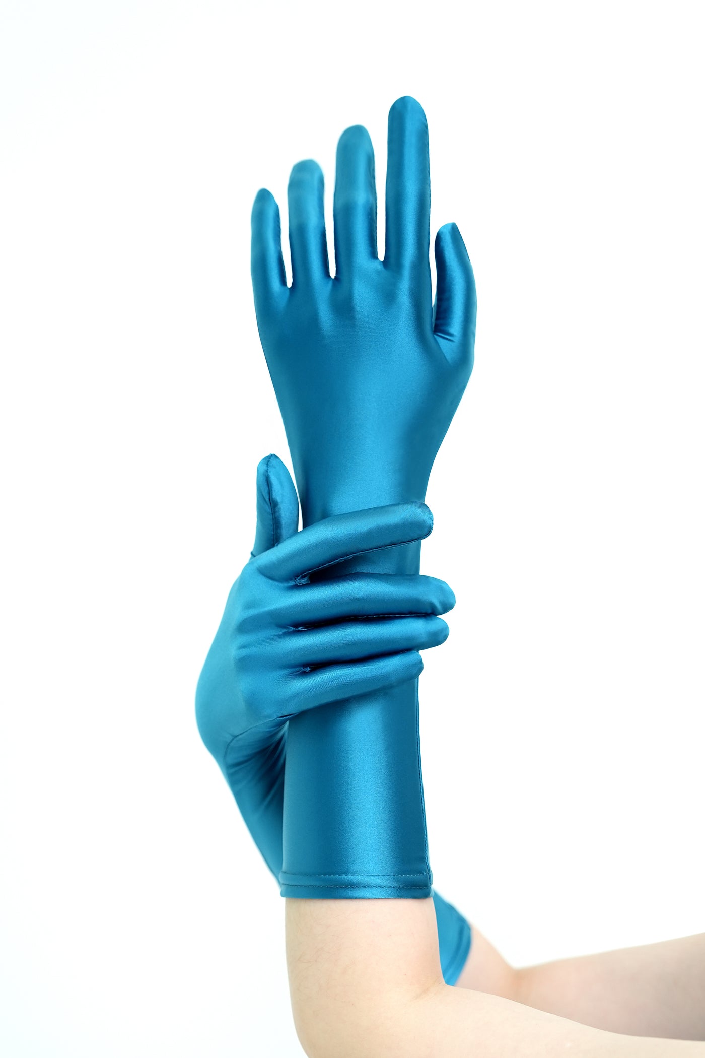 Spring 2025 Elegant Satin Gloves – Perfect Fit for All Occasions