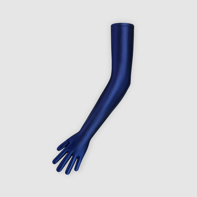 Satin Long Gloves – Timeless Elegance in Vibrant Colors