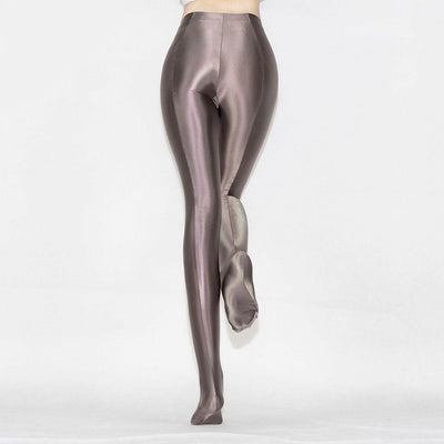 Super Shiny Full - Footed Tights | Breathable Fit & Sleek Design - Glossywear Designs