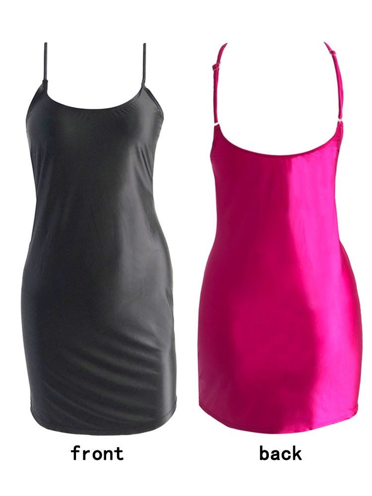 Shiny Slip Dress - Perfect for Day or Night - Glossywear Designs