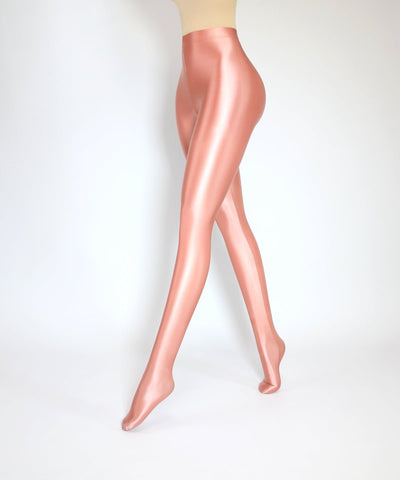 Shiny Spandex Leggings - High - Gloss Stretch Fabric for Gymnastics, Cosplay, and Everyday Glamour - Glossywear Designs