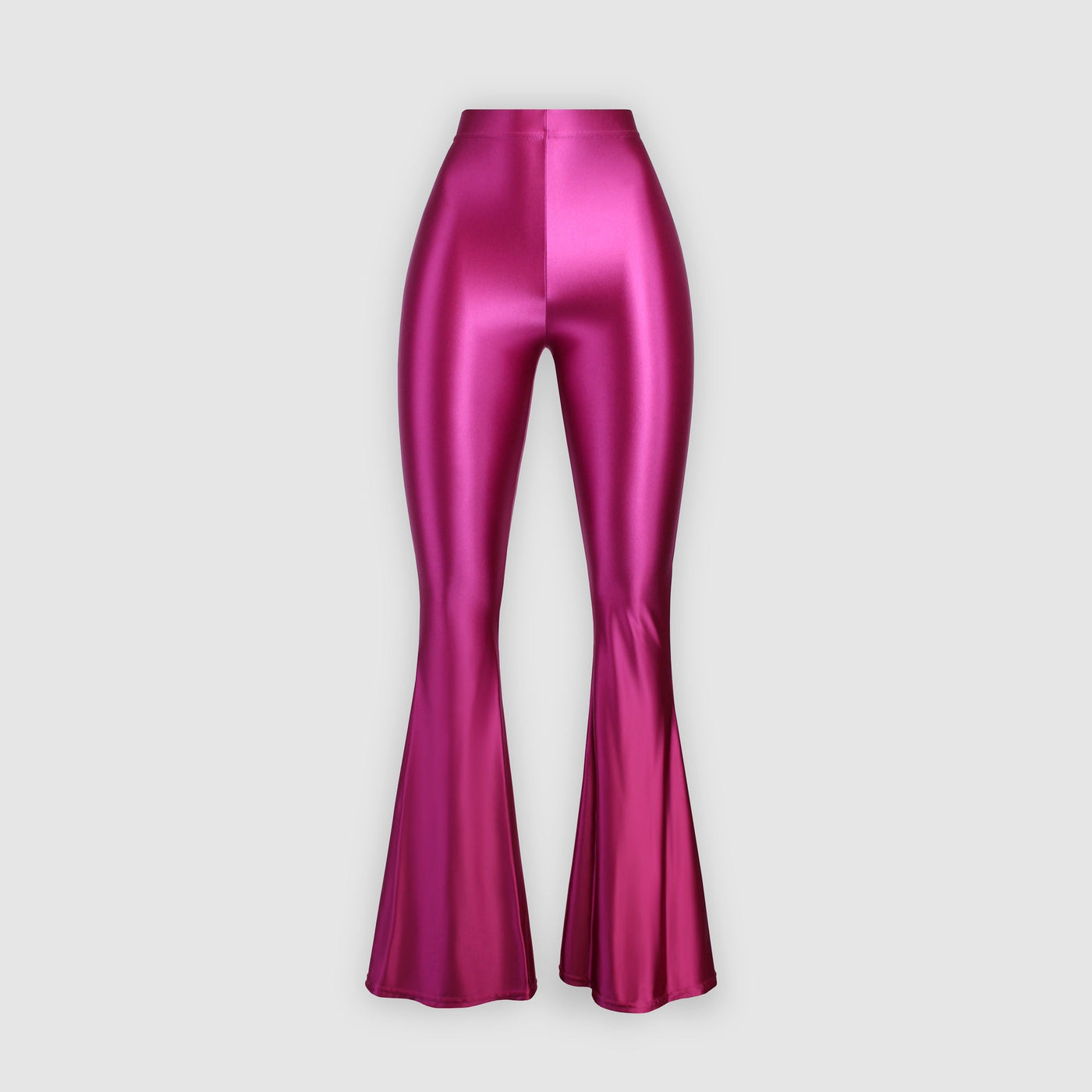 Spring 2025 High - Shine Flared Seamless Leggings - Glossywear Designs