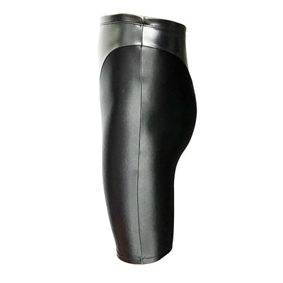 Super Shiny High Waist Compression Shorts - Stretch Fit & Breathable Fabric - Glossywear Designs