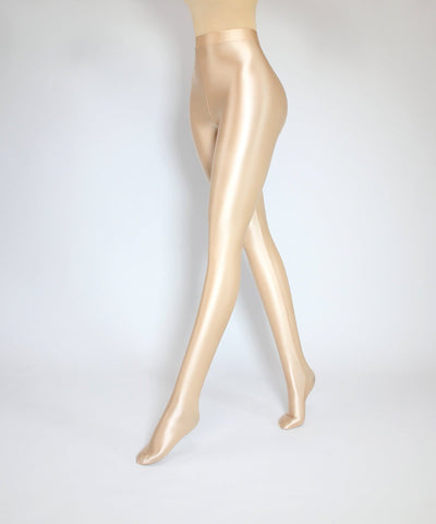 Shiny Spandex Leggings - High - Gloss Stretch Fabric for Gymnastics, Cosplay, and Everyday Glamour - Glossywear Designs