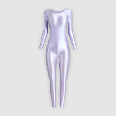 Super Shiny Stretch Unitard Jumpsuit - Full - Body Spandex Romper for Dance, Gymnastics & Cosplay - Glossywear Designs