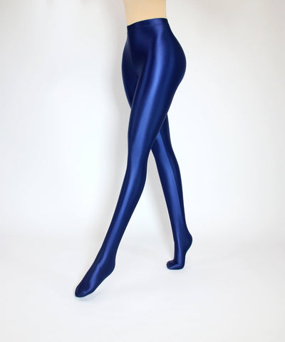 Shiny Spandex Leggings - High - Gloss Stretch Fabric for Gymnastics, Cosplay, and Everyday Glamour - Glossywear Designs