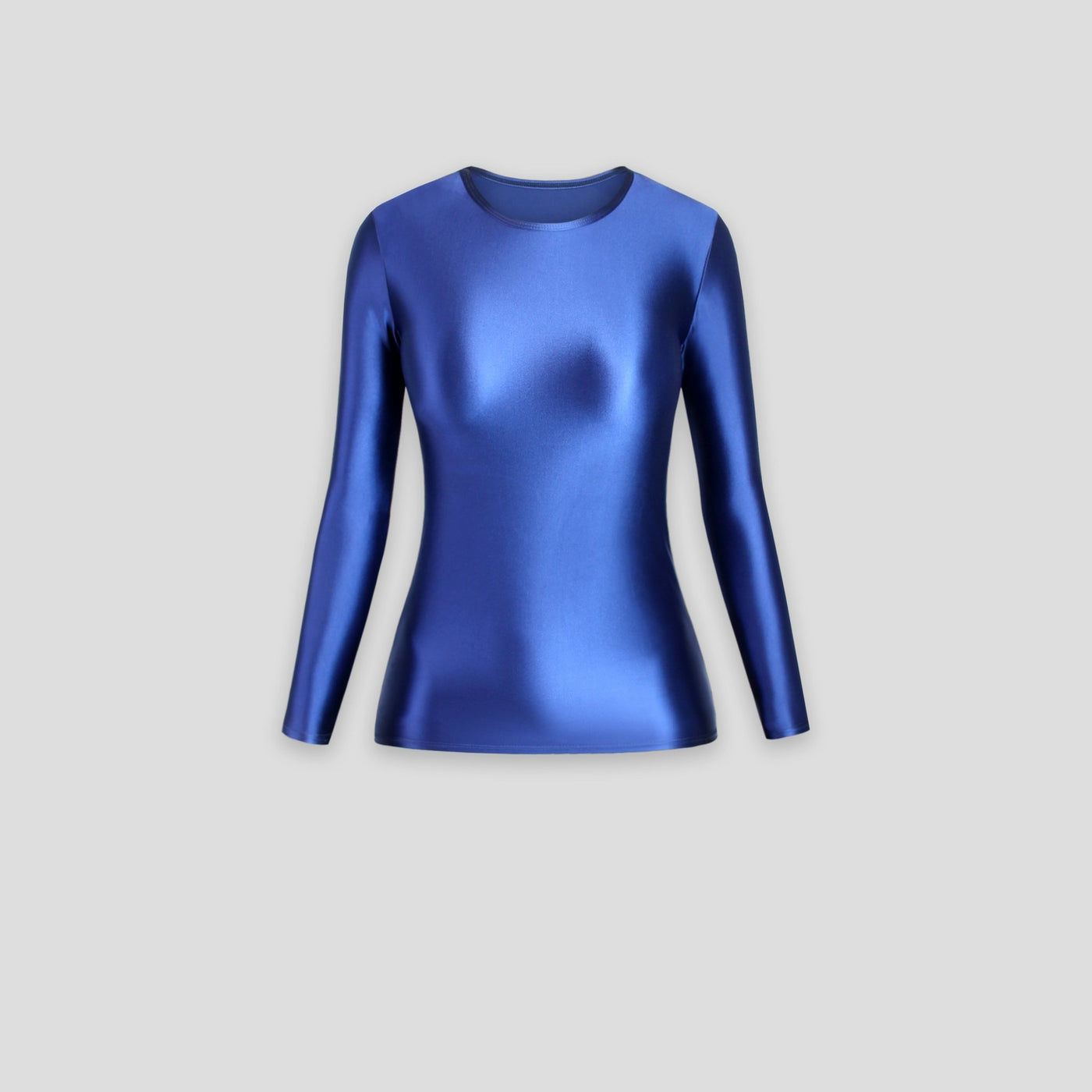 Super Shiny Long - Sleeve Top | Breathable Fit & Stretch Comfort - Glossywear Designs