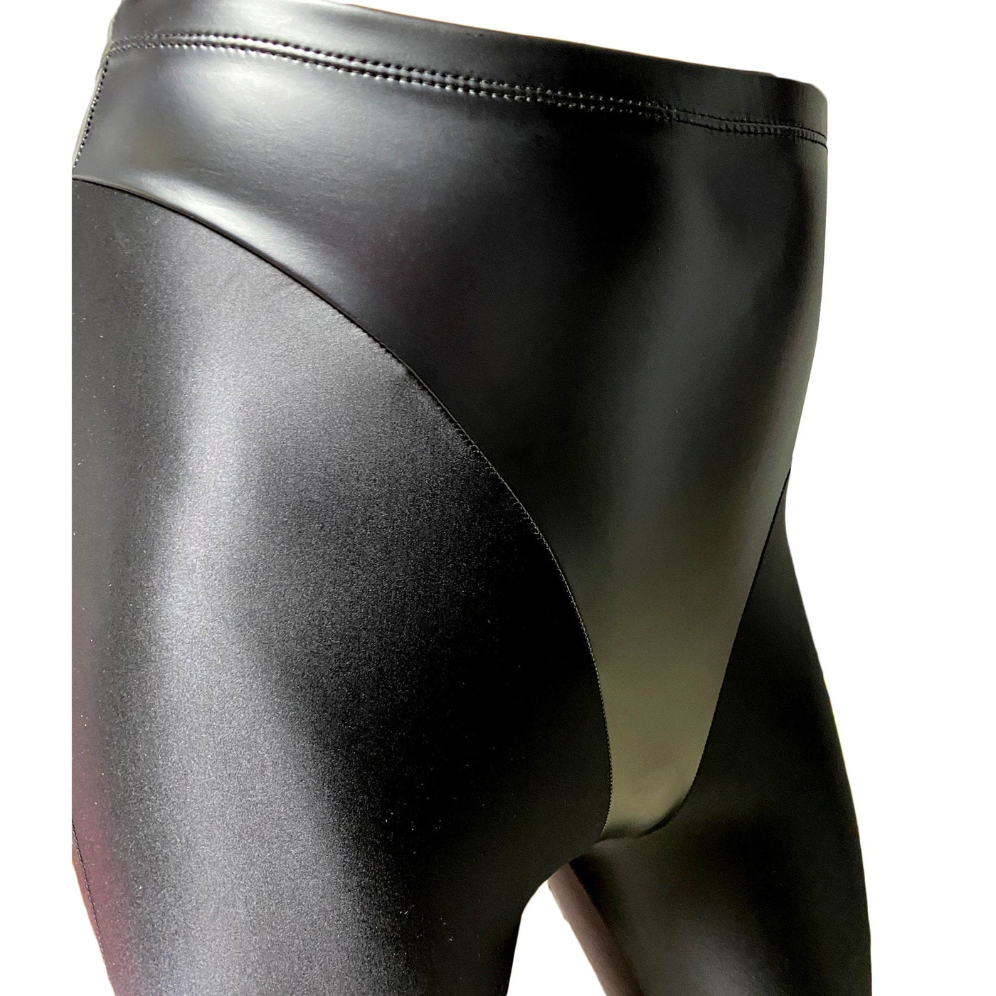 Super Shiny High Waist Compression Shorts - Stretch Fit & Breathable Fabric - Glossywear Designs