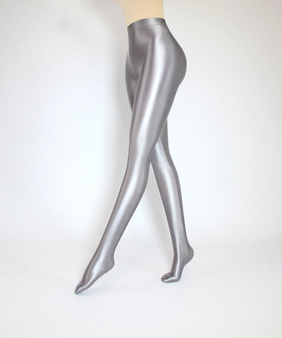 Shiny Spandex Leggings - High - Gloss Stretch Fabric for Gymnastics, Cosplay, and Everyday Glamour - Glossywear Designs