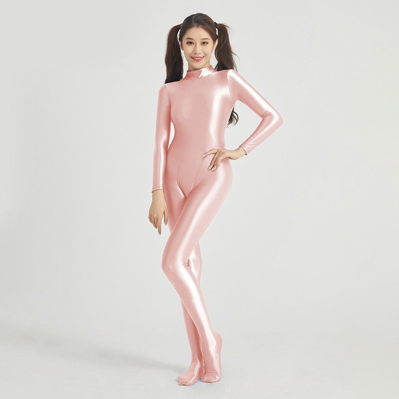 Ultra Shiny Stretch Zentai Suit - Lightweight & Breathable Full - Body Jumpsuit | Unisex Sizes L - 3XL - Glossywear Designs