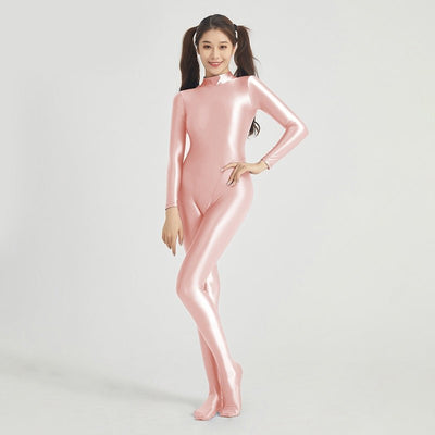 Ultra Shiny Stretch Zentai Suit - Lightweight & Breathable Full - Body Jumpsuit | Unisex Sizes L - 3XL - Glossywear Designs