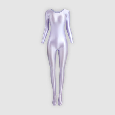 High Shine Stretch Unitard Bodysuit - Full Body Jumpsuit for Dance, Cosplay, and Everyday Glamour - Glossywear Designs