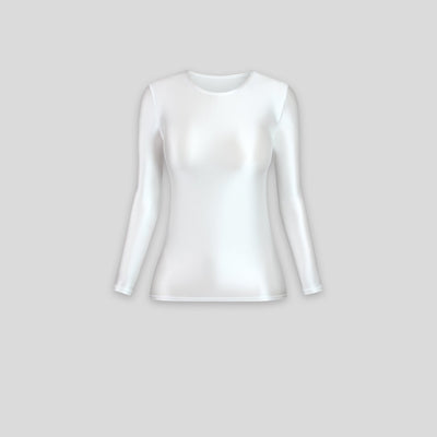 Super Shiny Long - Sleeve Top | Breathable Fit & Stretch Comfort - Glossywear Designs