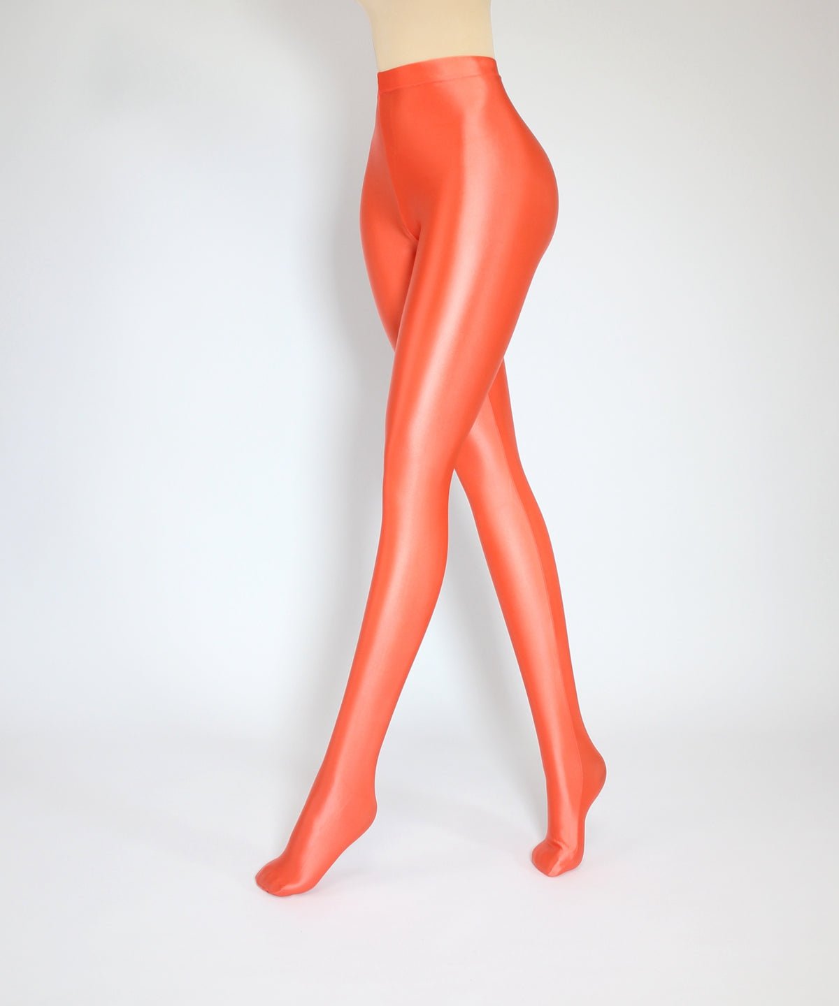 Shiny Spandex Leggings - High - Gloss Stretch Fabric for Gymnastics, Cosplay, and Everyday Glamour - Glossywear Designs