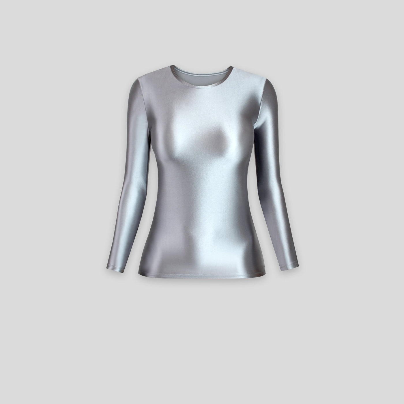 Super Shiny Long - Sleeve Top | Breathable Fit & Stretch Comfort - Glossywear Designs