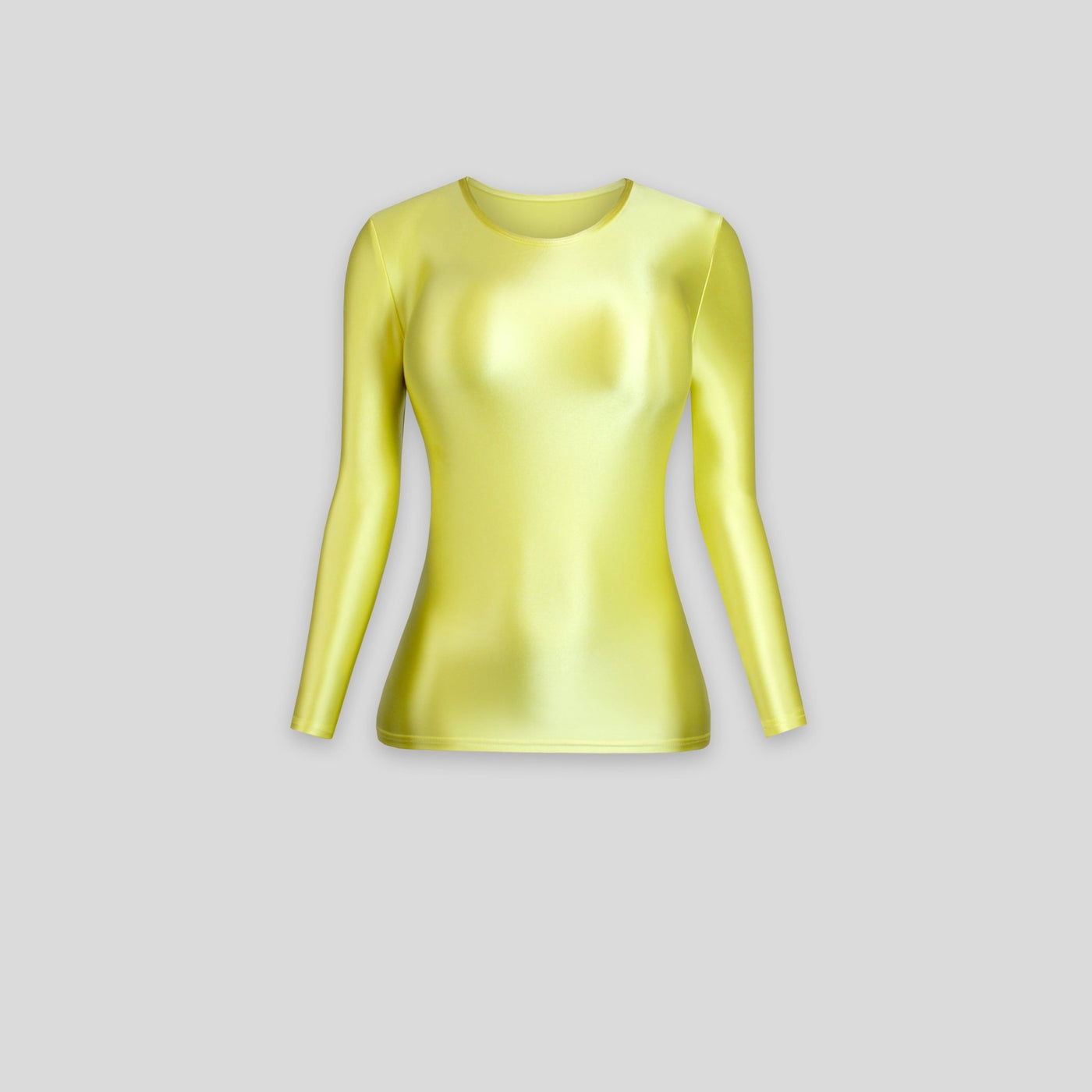 Super Shiny Long - Sleeve Top | Breathable Fit & Stretch Comfort - Glossywear Designs