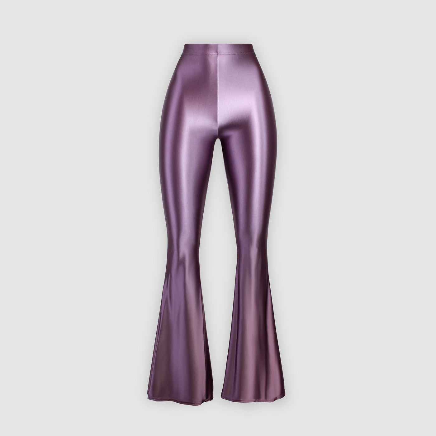 Spring 2025 High - Shine Flared Seamless Leggings - Glossywear Designs