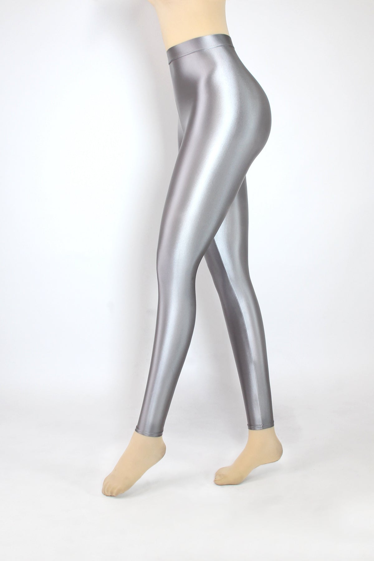 Women Workout Hot Silver Print Leggings Fitness Sport Yoga Pants -  Walmart.com