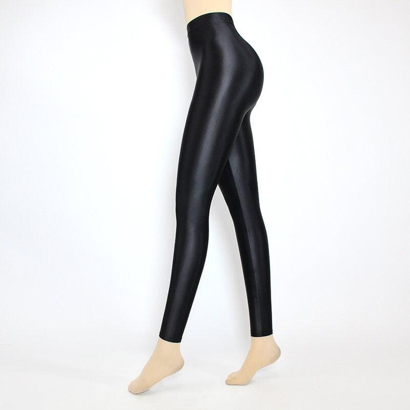 Legwearuk on X: Spandex Blog Updated - Shiny black leggings    / X